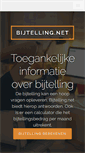 Mobile Screenshot of bijtelling.net