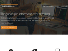 Tablet Screenshot of bijtelling.net